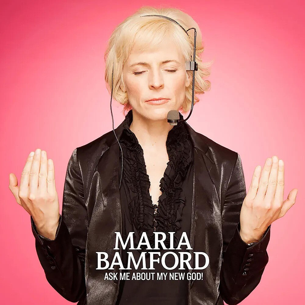 the album cover for Maria Bamford - Ask Me About My New God