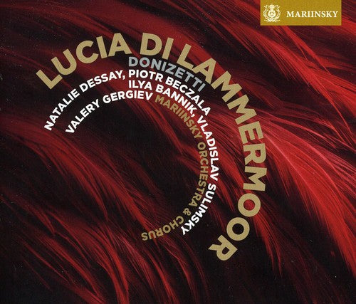 the album cover for Natalie Dessay - Lucia Di Lammermoor