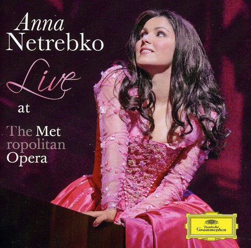 the album cover for Anna Netrebko - Live at the Met