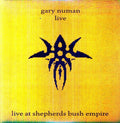 the album cover for Gary Numan - Live at Shepherds Bush