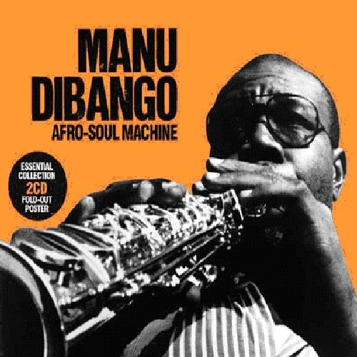the album cover for Manu Dibango - Afro-Soul Machine [Import]