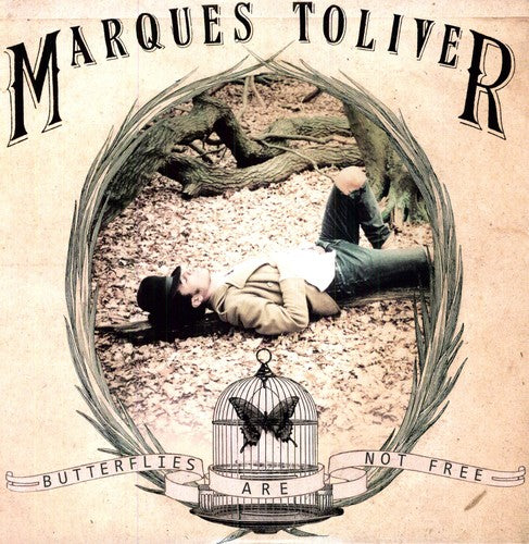 the album cover for Marques Tolliver - Butterflies Are Not Free