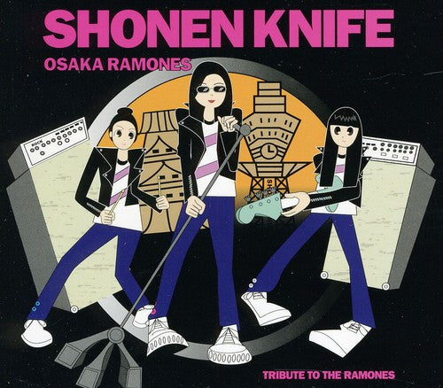 the album cover for Shonen Knife - Osaka Ramones: Tribute to Ramones