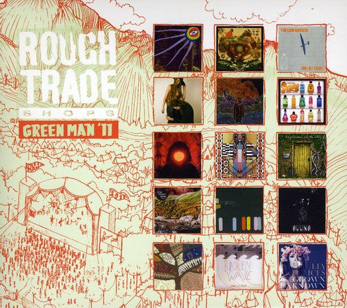the album cover for Rough Trade Shops Green Man Compilation - Rough Trade Shops Green Man Compilation [Import]