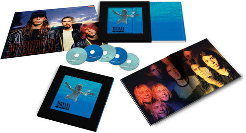 the album cover for Nirvana - Nevermind [Super Deluxe Box Set] [4CD/1DVD]
