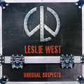 the album cover for Leslie West - Unusual Suspects