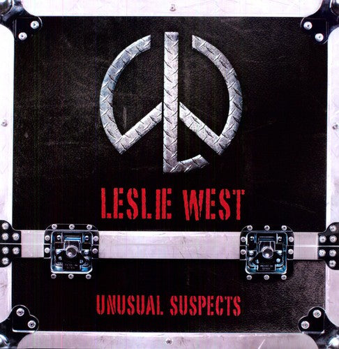 the album cover for Leslie West - Unusual Suspects
