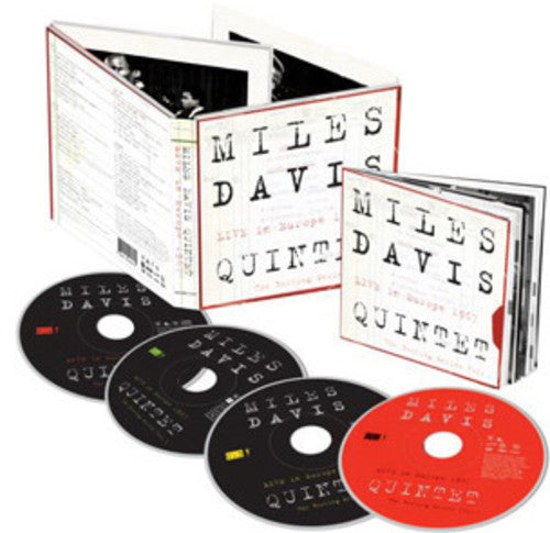 the album cover for Miles Davis - Bootleg: Miles Davis Quintet Live in Europe 1967