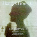the album cover for David Zinman - Symphony 3 " Sorrowful Songs "