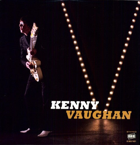 the album cover for Kenny Vaughan - V