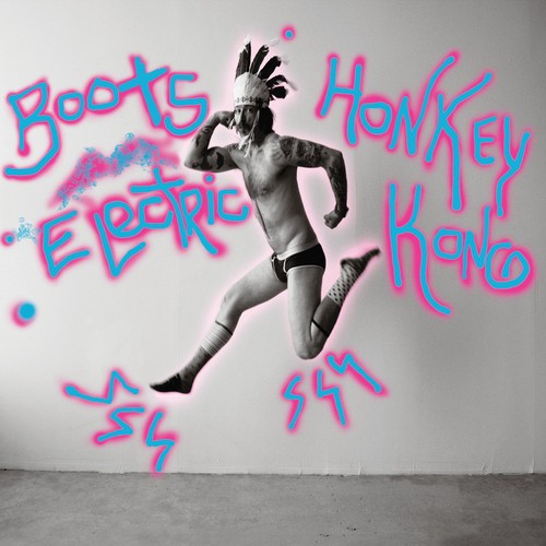 the album cover for Boots Electric - Honkey Kong