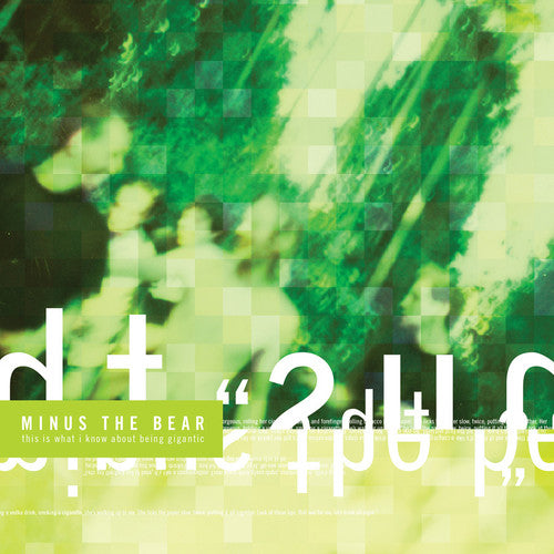 the album cover for Minus The Bear - This Is What I Know About Being Gigantic [Import]