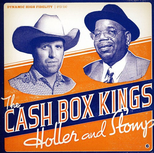 the album cover for The Cash Box Kings - Holler and Stomp