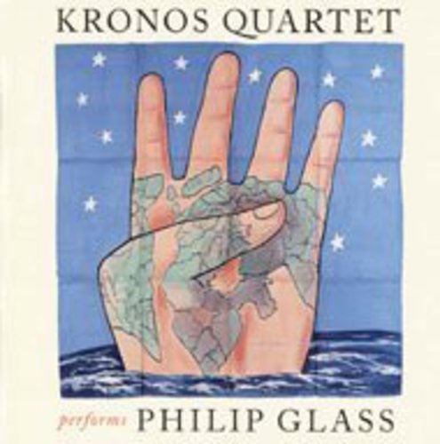 the album cover for The Kronos Quartet - Performs Philip Glass