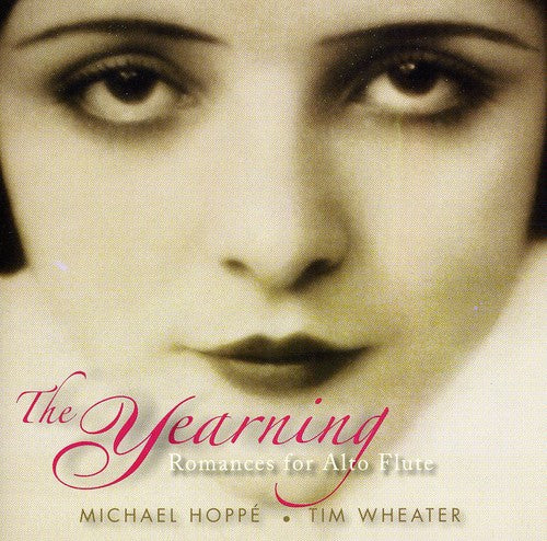 the album cover for Michael Hoppe & Wheater,Ti - The Yearning: Romances For Alto Flute