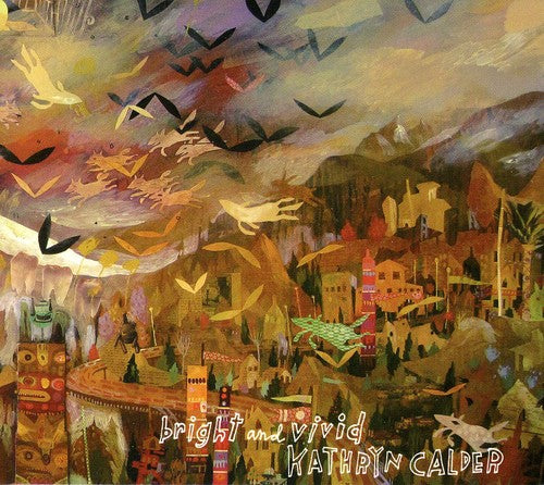 the album cover for Kathryn Calder - Bright and Vivid