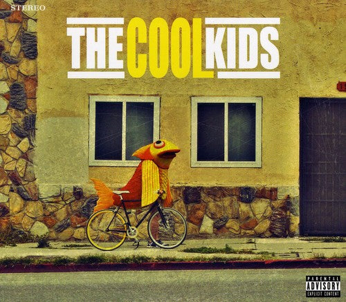the album cover for Cool Kids - When Fish Ride Bicycles