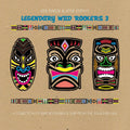 the album cover for Keb Darge & Little Ediths Legendary Wild Rockers - Legendary Wild Rockers 3