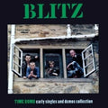 the album cover for Blitz - Time Bomb: Early Singles and Demos Collection