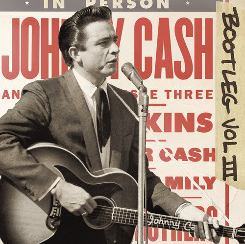 the album cover for Johnny Cash - Vol. 3-Bootleg: Live Around The World