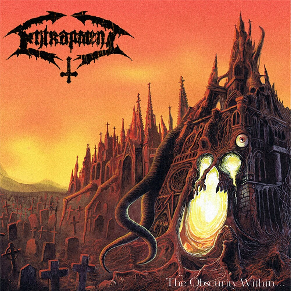 the album cover for Entrapment - The Obscurity Within