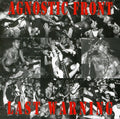 the album cover for Agnostic Front - Last Warning