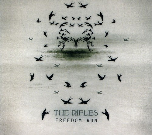 the album cover for Rifles - Freedom Run