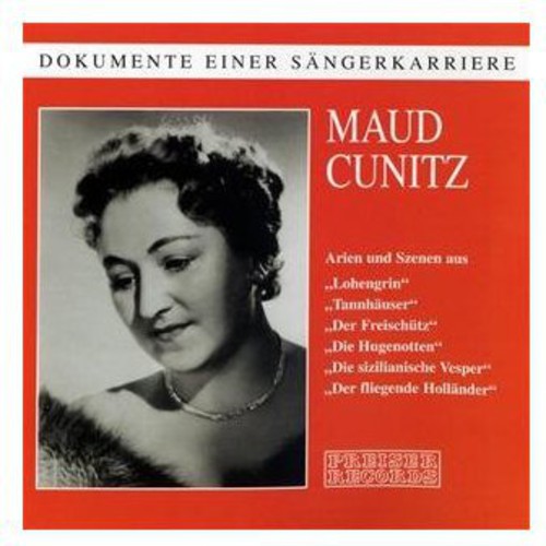 the album cover for Weber / Wagner / Cunitz - Maud Cunitz
