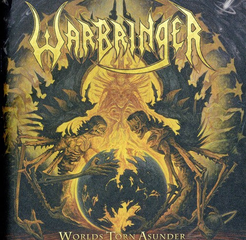 the album cover for Warbringer - Worlds Torn Asunder