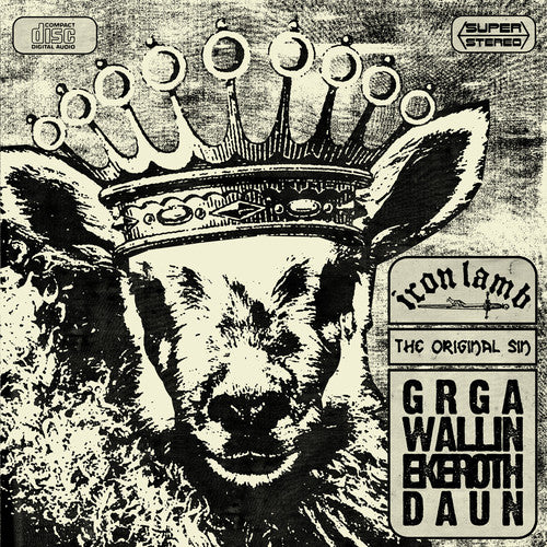 the album cover for Iron Lamb - The Original Sin