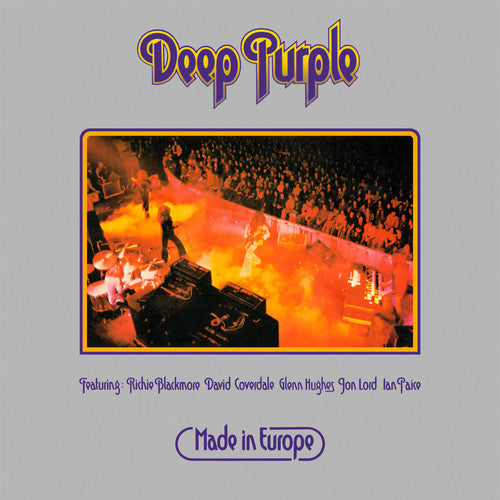 the album cover for Deep Purple - Made In Europe