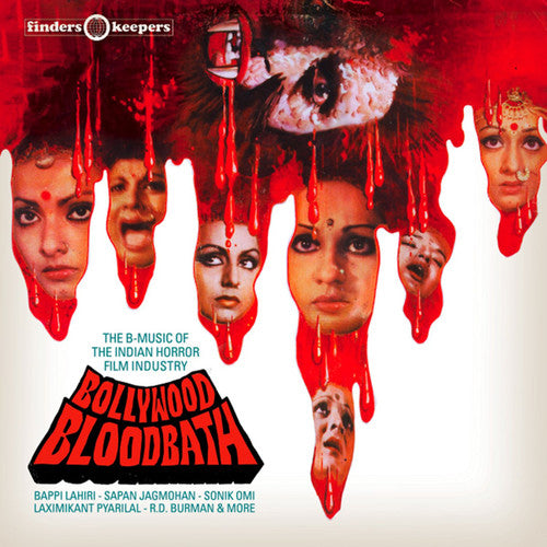 the album cover for Bollywood Bloodbath / OST Uk - Bollywood Bloodbath: The B-Music of the Indian Horror Film Industry