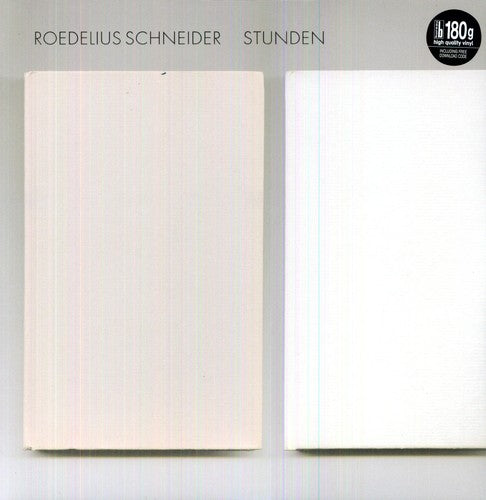 the album cover for Roedelius Schneider - Stunden