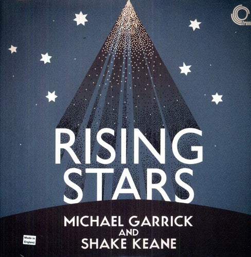 the album cover for Michael Garrick & Shake Keane - Rising Stars
