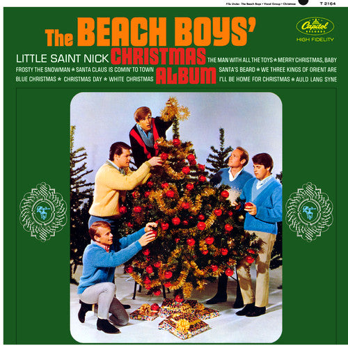 the album cover for The Beach Boys - Beach Boys Christmas Album