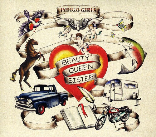 the album cover for Indigo Girls - Beauty Queen Sister