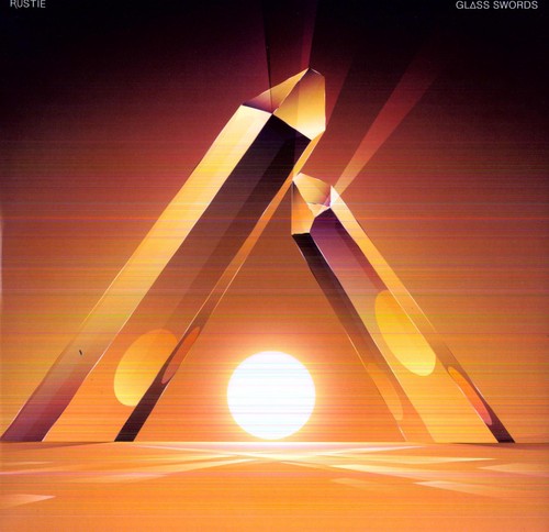 the album cover for Rustie - Glass Swords