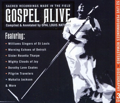 the album cover for Gospel Alive-Sacred Recordings Made In T - Gospel Alive: Sacred Recordings Made In The Field