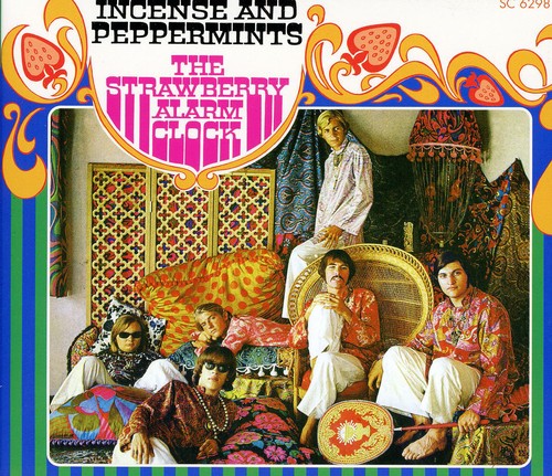 the album cover for The Strawberry Alarm Clock - Incense & Peppermints