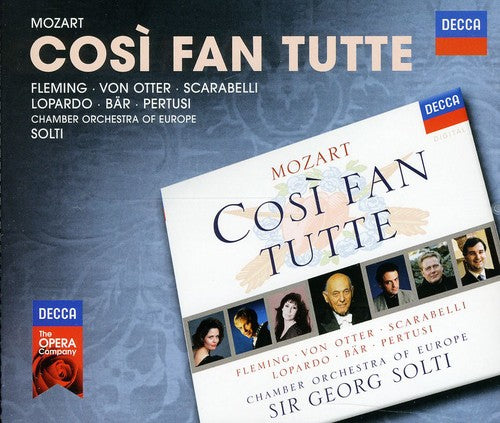 the album cover for Mozart / Fleming / Von Otter / Scarabelli - Cosi Fan Tutte