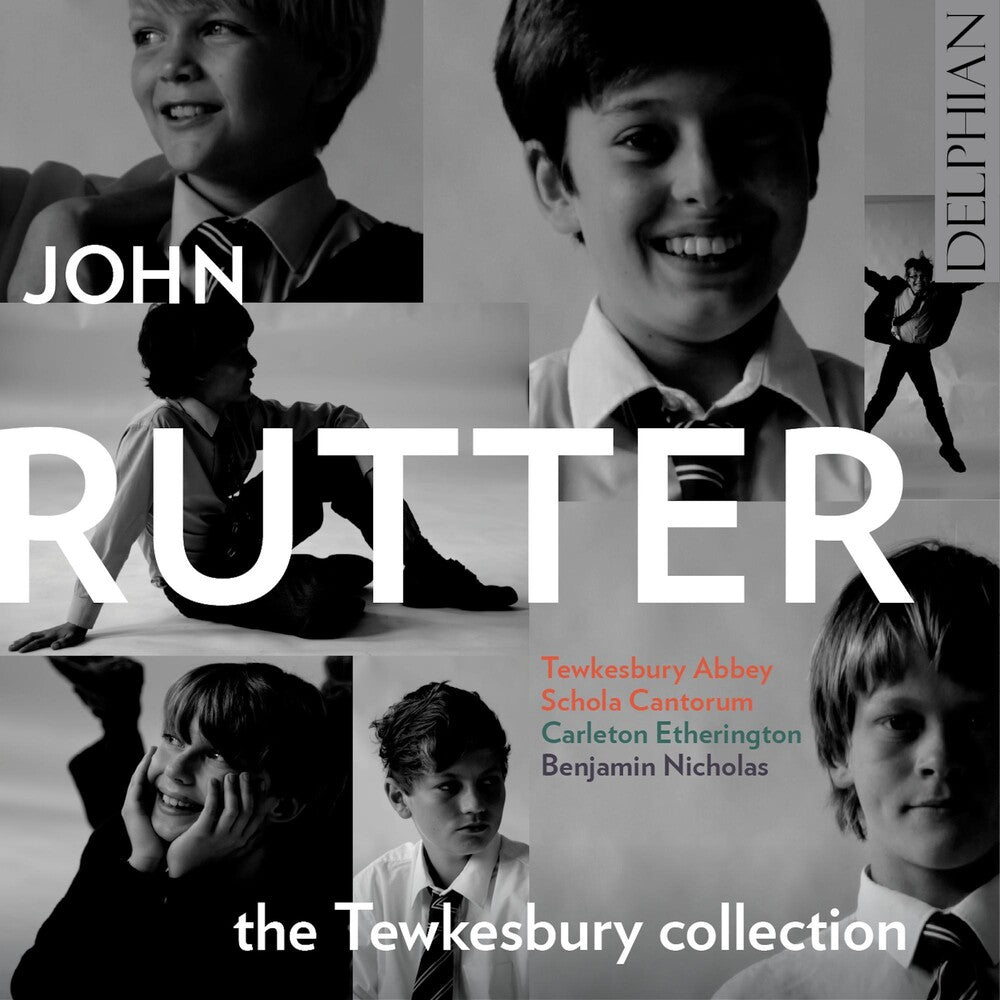 the album cover for Rutter / Tewkesbury Abbey Schola Cantorum - Tewkesbury Collection