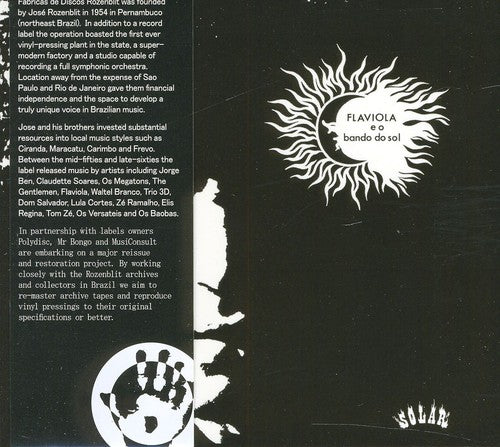 the album cover for Flaviola E O Bando Do Sol - Flaviola E O Bando Do Sol [Import]