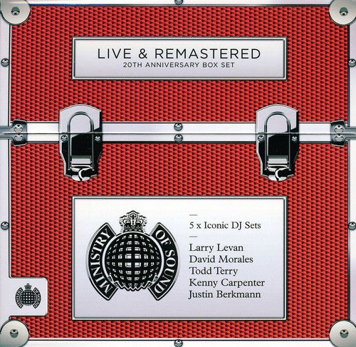 the album cover for Ministy Of Sound - Live & Remastered-20th Aniversary Boxset [Import]
