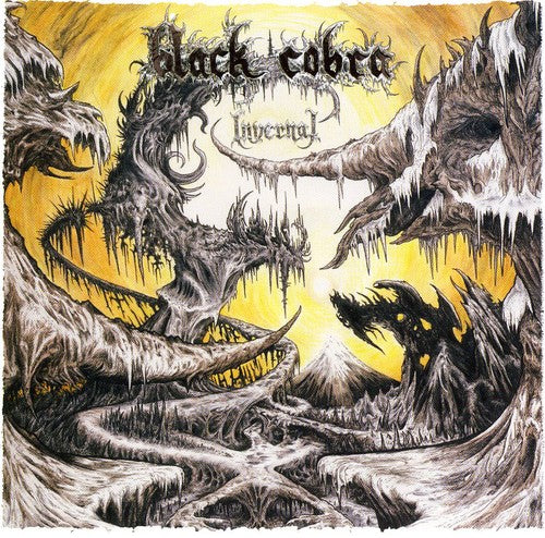the album cover for Black Cobra - Invernal