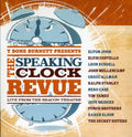 the album cover for T Bone Burnett - T-Bone Burnett Presents: The Speaking Clock Revue