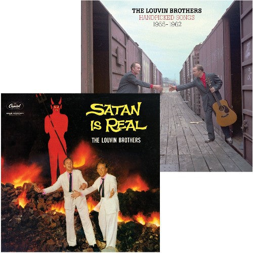 the album cover for Louvin Brothers - Satan Is Real/Handpicked Songs 1955-1962