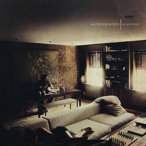the album cover for Loss For Words - No Sanctuary