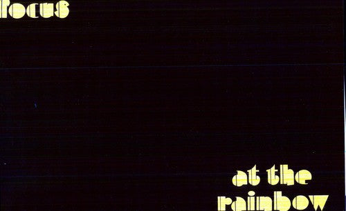 the album cover for Focus - At The Rainbow [180 Gram]