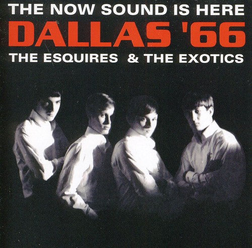 the album cover for Esquires & The Exotics - The Now Sound Is Here: Dallas 66