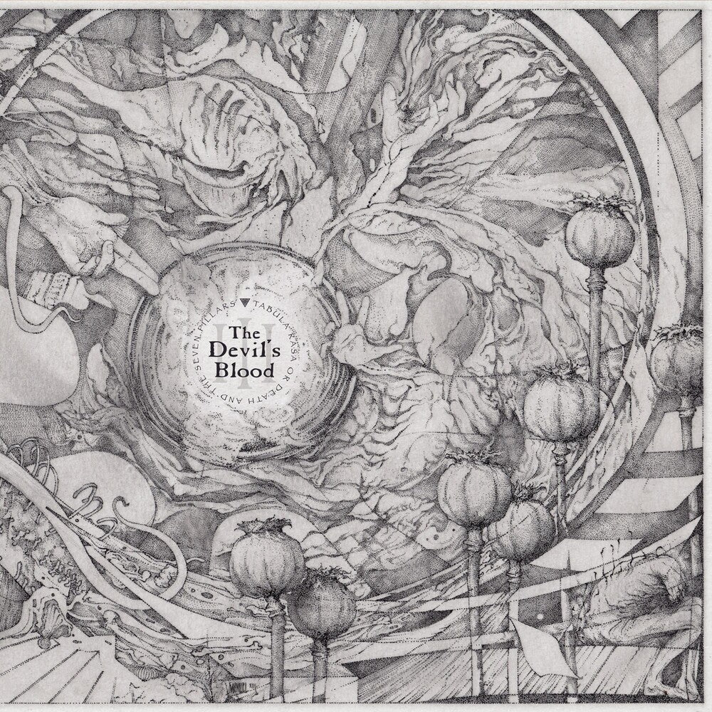 the album cover for Devils Blood - III: Tabula Rasa Or Death and The Seven Pillars